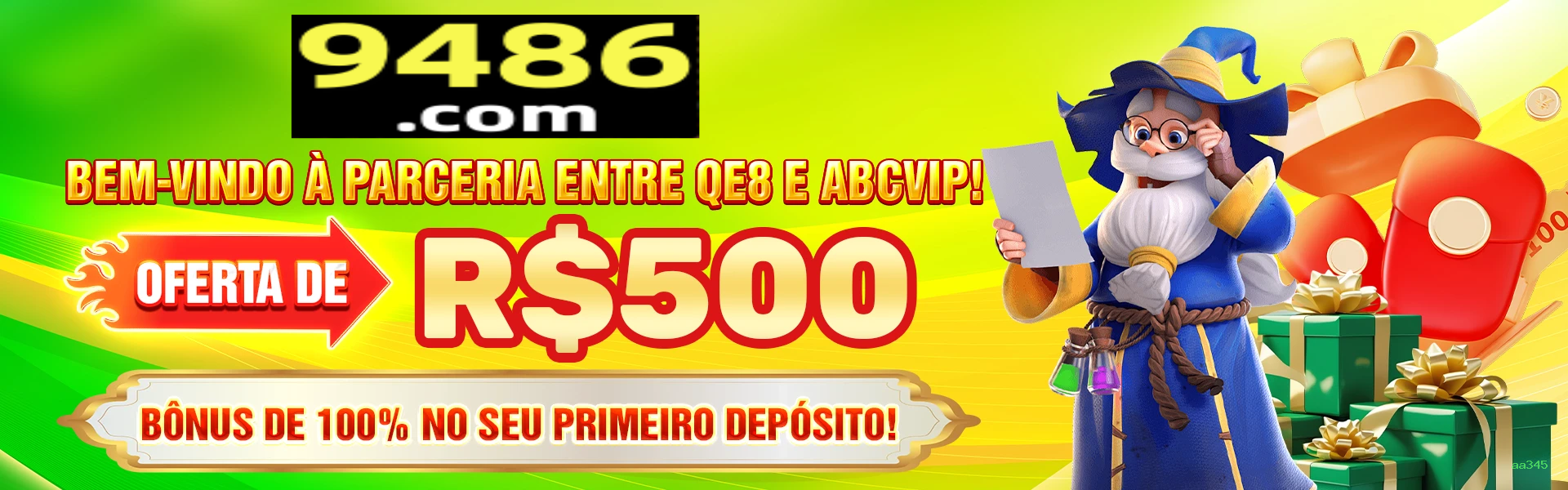 Bônus de boas-vindas aa345
